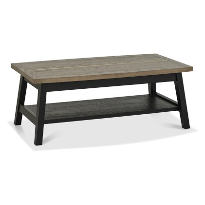 Camden Weathered Oak & Peppercorn Coffee Table Camden Weathered Oak & Peppercorn Coffee Table