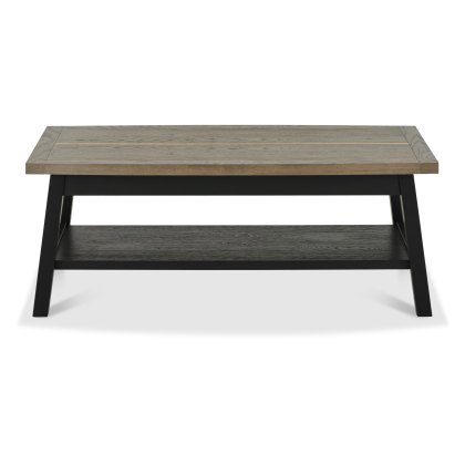 Camden Weathered Oak & Peppercorn Coffee Table