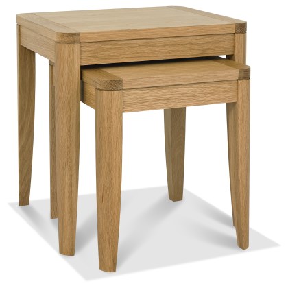 Chester Oak Nest of Tables Chester Oak Nest of Tables