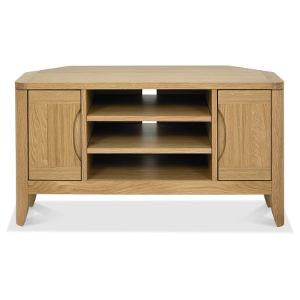 Chester Oak Corner Entertainment Unit