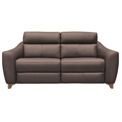 G Plan Monza Leather 3 Seater Sofa with Wooden Feet G Plan Monza Leather 3 Seater Sofa with Wooden Feet