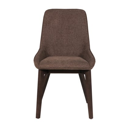 Vida Axton Dining Chair - Brown (Pair)
