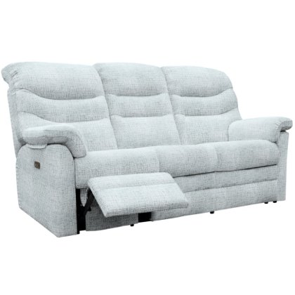 G Plan Ledbury Fabric 3 Seater Single Power Recliner Sofa with Headrest and Lumbar LHF G Plan Ledbury Fabric 3 Seater Single Power Recliner Sofa with Headrest and Lumbar LHF