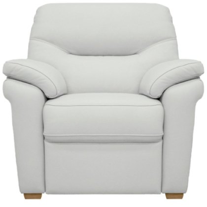 G Plan Seattle Leather Armchair with Wooden Feet G Plan Seattle Leather Armchair with Wooden Feet