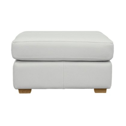 G Plan Seattle Leather Footstool with Wooden Feet G Plan Seattle Leather Footstool with Wooden Feet