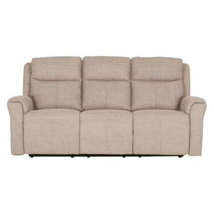 Russo 3 Seater Electric Recliner - Mushroom