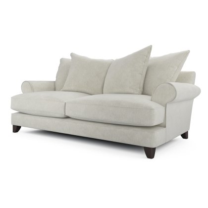 The Lounge Co Briony 3 Seater Pillow Back Sofa