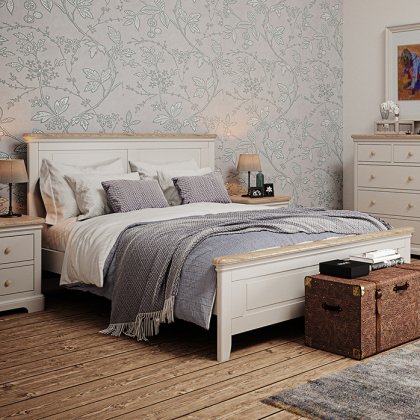 Ludlow Painted High Foot End Bed