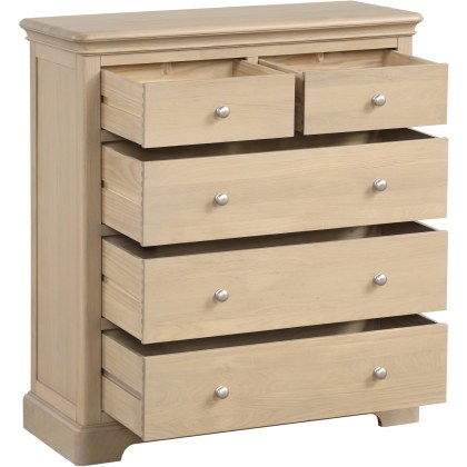 Ludlow Oak 2 Over 3 Drawer Chest