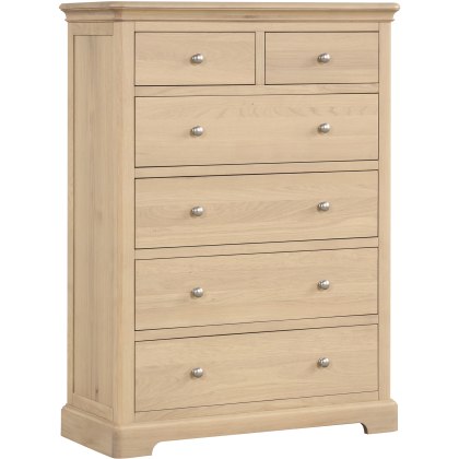 Ludlow Oak 2 Over 4 Drawer Chest