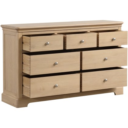 Ludlow Oak 3 Over 4 Drawer Chest