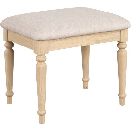 Ludlow Oak Dressing Table Stool