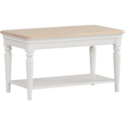 Ludlow Painted Coffee Table with Shelf