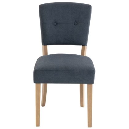 Ludlow Painted Oxford Dining Chair in Slate (Pair)