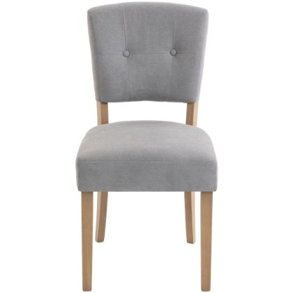 Ludlow Painted Oxford Dining Chair in Stone (Pair)