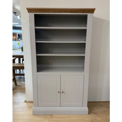 Hill & Hunter New England 2 Door Half Panelled Bookcase Hill & Hunter New England 2 Door Half Panelled Bookcase