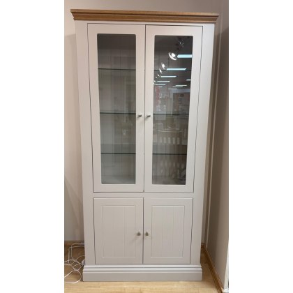 Hill & Hunter New England Deep 4 Door Half Glazed Display Cabinet Hill & Hunter New England Deep 4 Door Half Glazed Display Cabinet