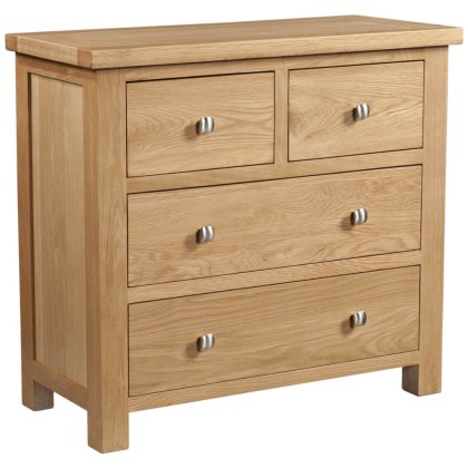 Dodford Oak 2 + 2 Drawer Chest