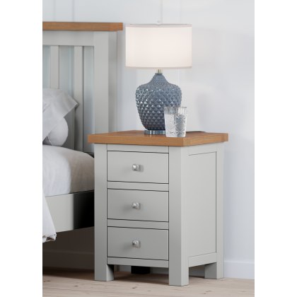 Dodford Painted 3 Drawer Bedside Dodford Painted 3 Drawer Bedside