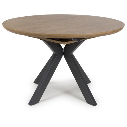 Boston Extending Round Dining Table 120cm-160cm Boston Extending Round Dining Table 120cm-160cm