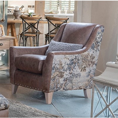 Alstons Arizona Two-Tone Accent Chair Alstons Arizona Two-Tone Accent Chair