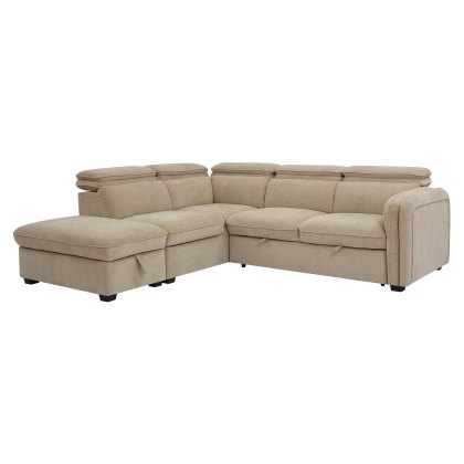 Roscoe Corner Sofa Bed - Oatmeal Roscoe Corner Sofa Bed - Oatmeal