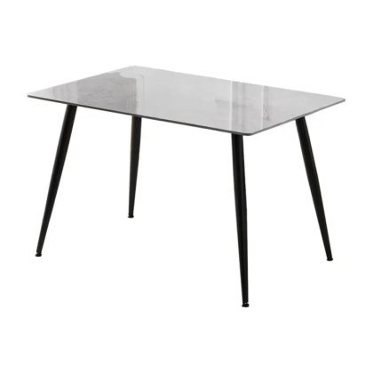 Argenta Dining Set - 120cm Table and 4 Chairs in Dark Grey Argenta Dining Set - 120cm Table and 4 Chairs in Dark Grey