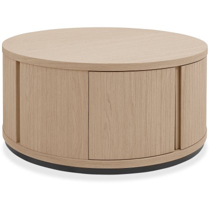 Vega Scandi Oak Round Coffee Table Vega Scandi Oak Round Coffee Table