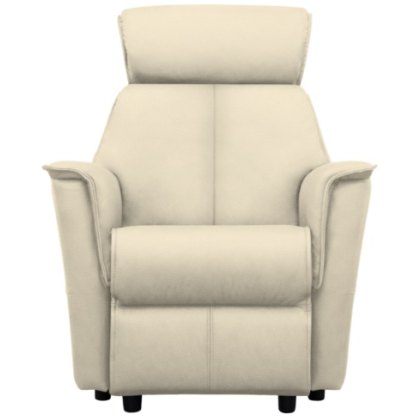 G Plan Kelson Leather Power Recliner Chair with Headrest and Lumbar