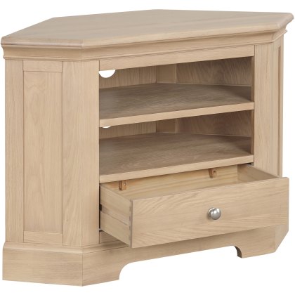 Ludlow Oak Corner TV Unit Ludlow Oak Corner TV Unit