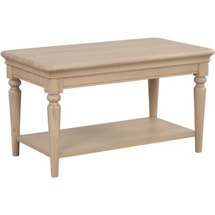 Ludlow Oak Coffee Table with Shelf Ludlow Oak Coffee Table with Shelf
