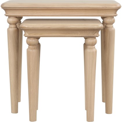 Ludlow Oak Nest of 2 Tables Ludlow Oak Nest of 2 Tables