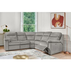 G Plan Ellis Fabric Small RHF Power Recliner Unit with Headrest and Lumbar