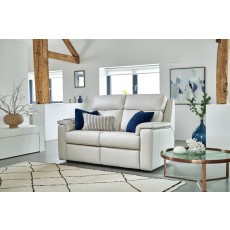 G Plan Ellis Leather Small Sofa