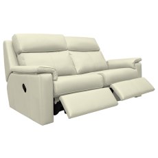 G Plan Ellis Leather Large Manual Recliner Sofa G Plan Ellis Leather Large Manual Recliner Sofa