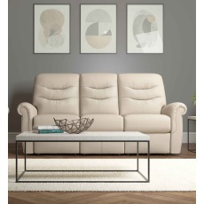 G Plan Holmes Leather 3 Seater Single Power Recliner RHF