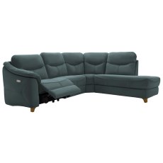 G Plan Jackson Leather Corner Chaise Single Power Recliner LHF G Plan Jackson Leather Corner Chaise Single Power Recliner LHF