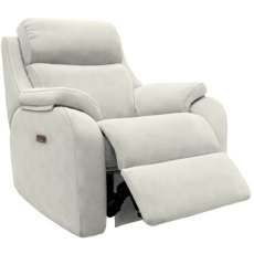G Plan Kingsbury Fabric Power Recliner with Headrest and Lumbar G Plan Kingsbury Fabric Power Recliner with Headrest and Lumbar