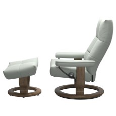 Stressless David Classic Base Chair with Footstool