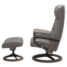 Stressless Philip Signature Base Chair with Footstool