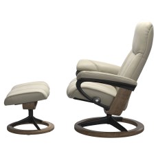 Stressless Consul Signature Base Chair with Footstool