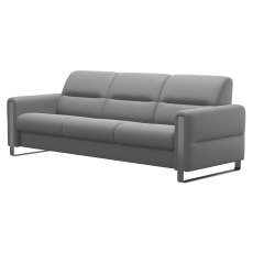 Stressless Fiona Steel 3 Seater Sofa
