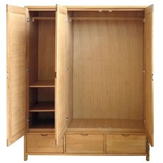 Ercol Bosco 3 Door Wardrobe