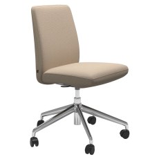 Stressless Vanilla Home Office Low Back Chair