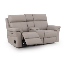 La-Z-Boy Dixie Power 2 Seater Sofa with Head Tilt and Console