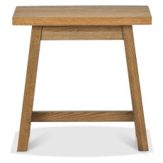 Camden Rustic Oak Side Table