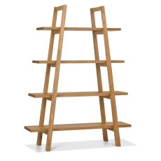 Camden Rustic Oak Open Display Unit