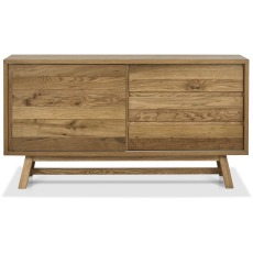 Camden Rustic Oak Wide Sideboard