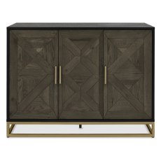 Athena Fumed Oak Narrow Sideboard