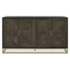 Athena Fumed Oak Wide Sideboard